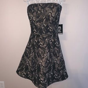 New with tag express snake skin dress size 2